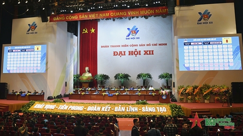 Chiều 15-12, Đại hội đại biểu toàn quốc Đoàn Thanh niên Cộng sản Hồ Chí Minh bầu Ban Chấp hành Trung ương Đoàn 